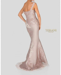Terani Couture - Evening Asymmetrical Mermaid Long Formal Premium Dress