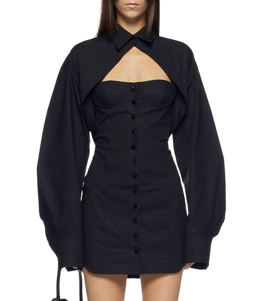 The Attico - mini shirt dress