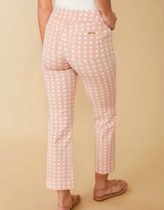 Spartina 449 - Sugar Mill Pink Cane Maren Pant
