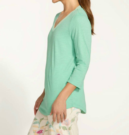 Fdj - Mesh V-neck Top