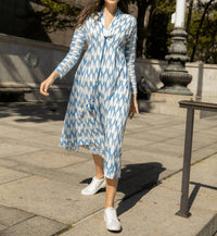 Guadalupe Design - Nora Ikat Midi Dress