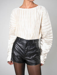 Nonchalant Label - Pearla Textured Ruffle Blouse