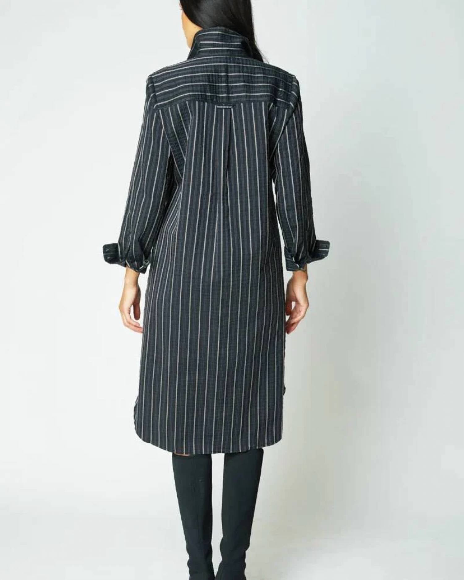 Habitat - Eastside Stripe Cafe Dress