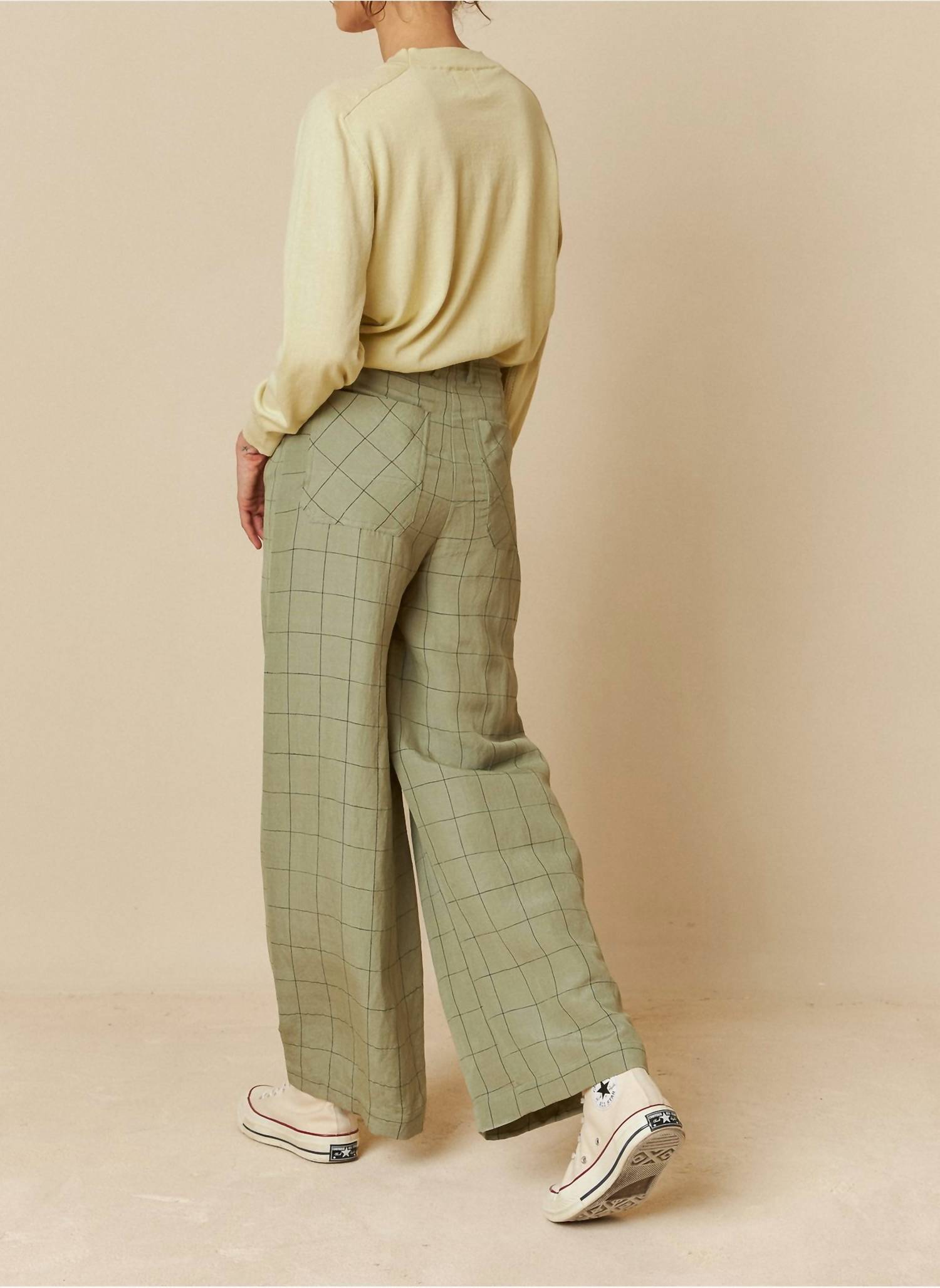 Indi & Cold - Window Pane Check Pants