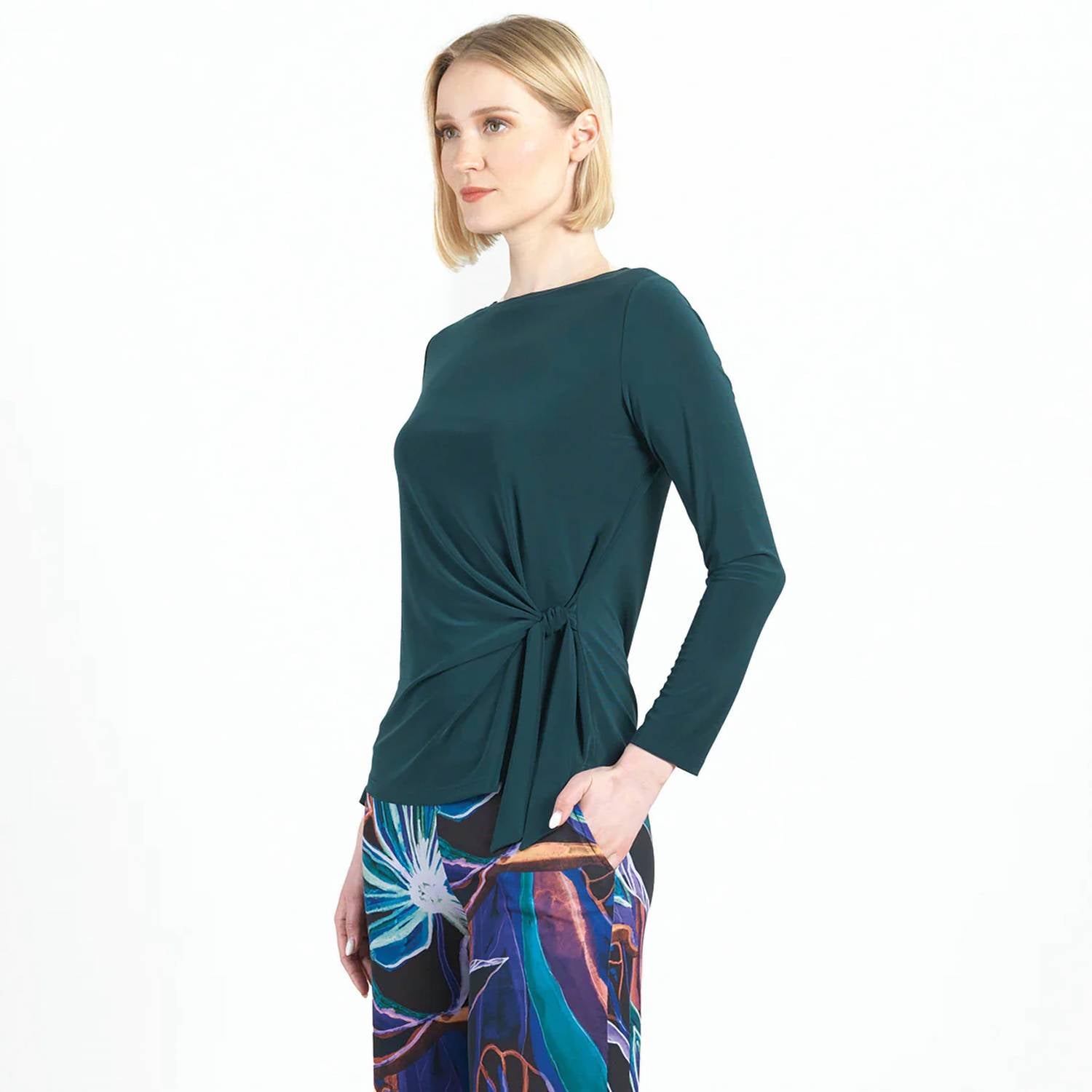 Clara Sunwoo - Side Tie Waist Top