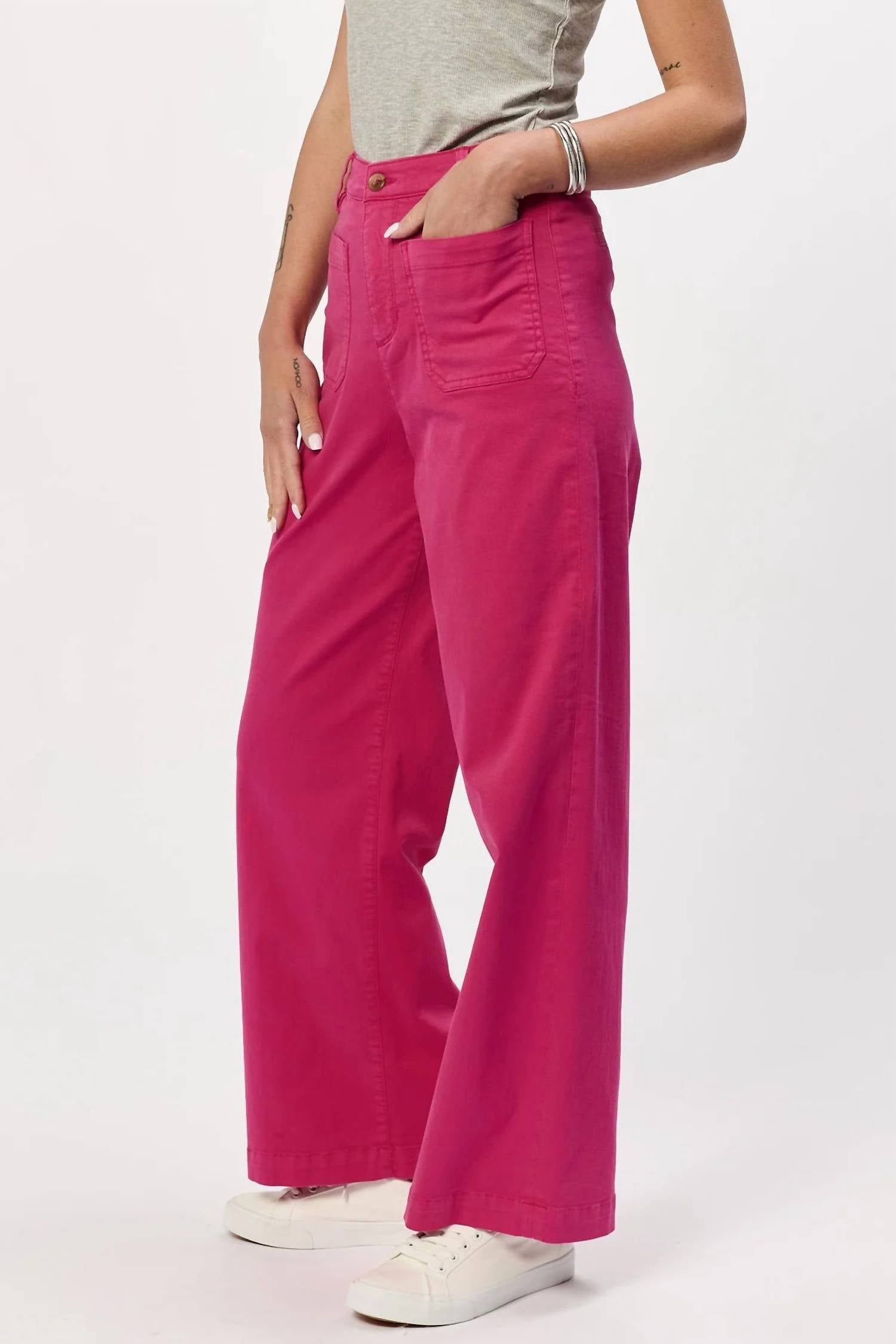 Another Love - Bristol High-rise Wide-leg Pant