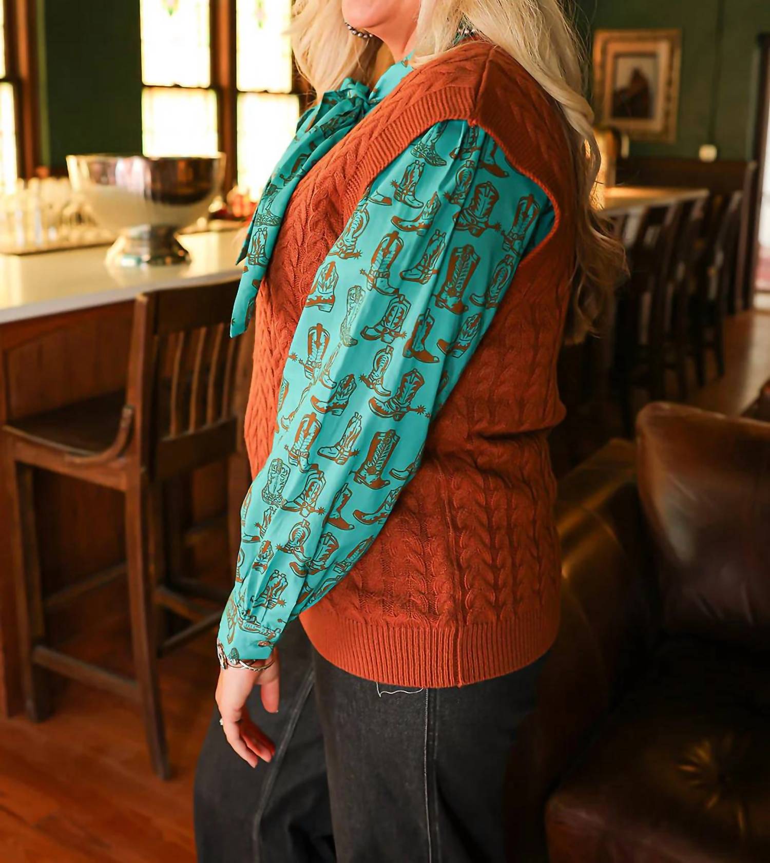 Layerz Clothing - Kodi Cable-knit Vest