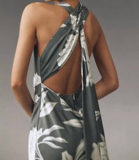 Significant Other - Annabel Asymmetrical Satin Maxi Dress
