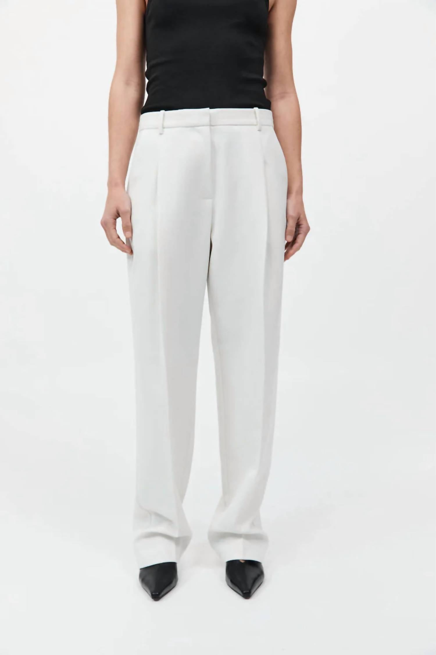 St. Agni - Tailored Pleat Pant