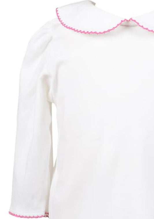 The Proper Peony - Girl's Knit 3/4 Shirt