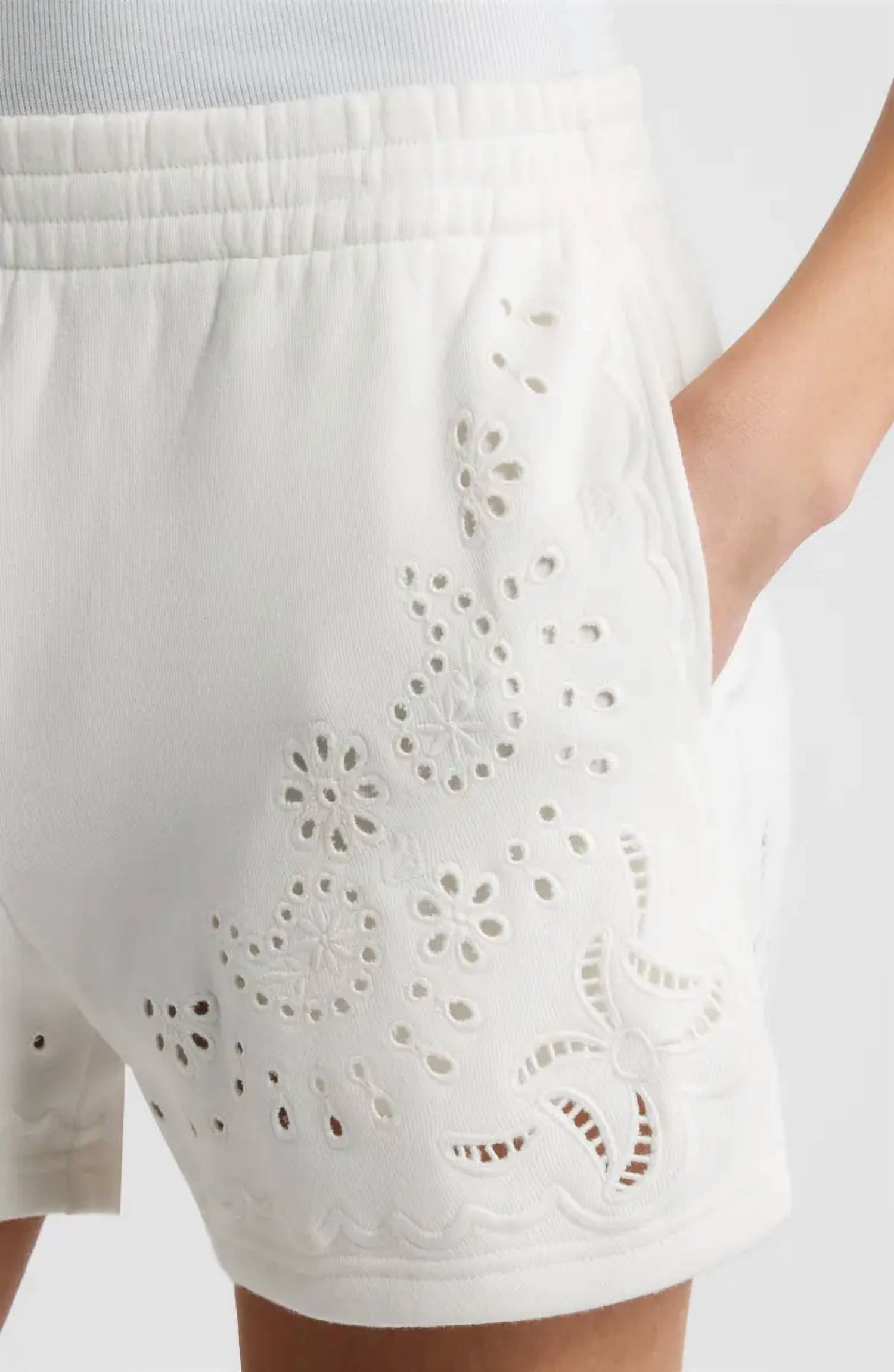 Loveshackfancy - Abrah Embroidered Eyelet Short