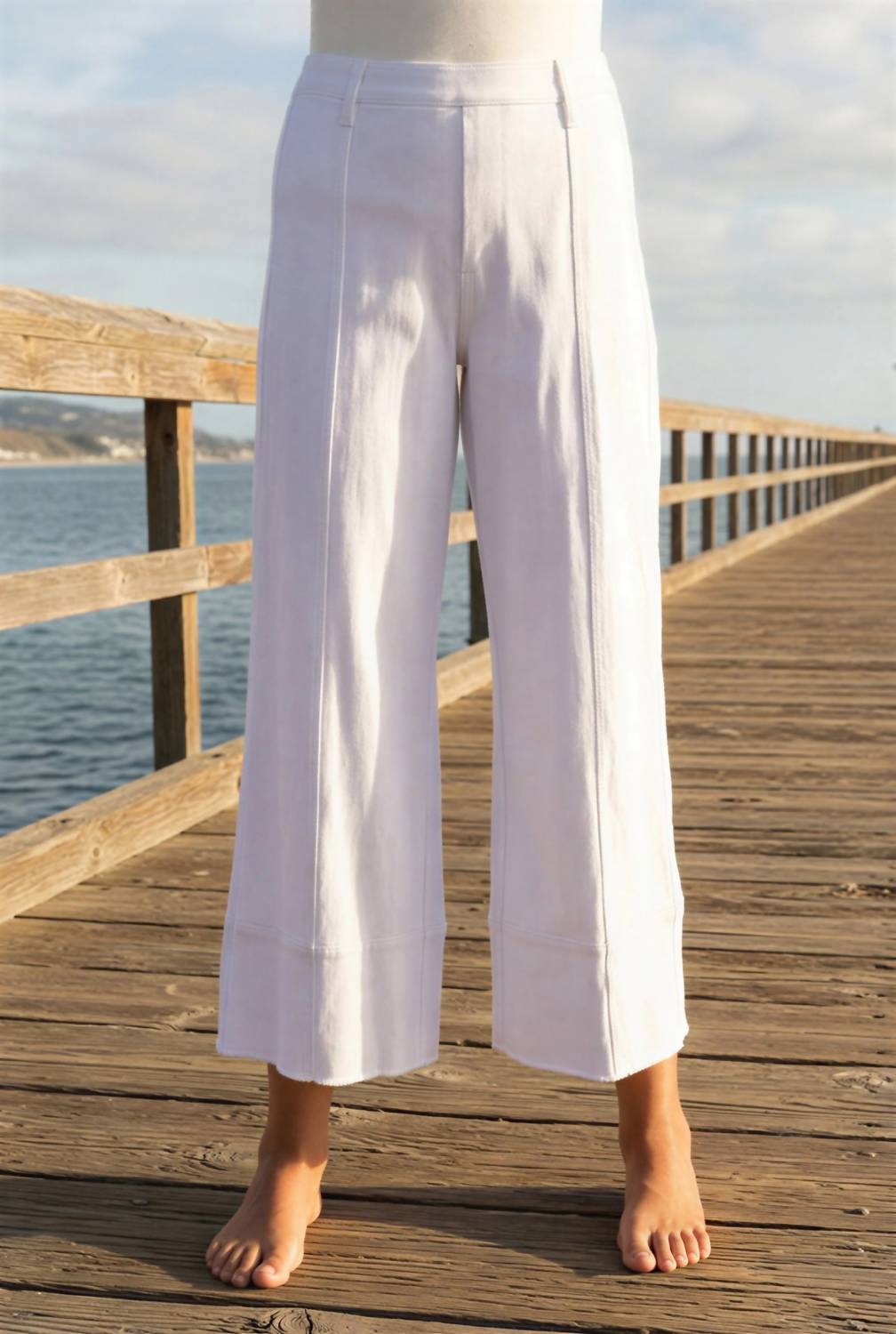 Escape By Habitat - Comfort Knit Denim Crop Jeans