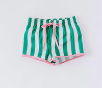 Love, George - Boy's Cabana Stripe Swim Trunks