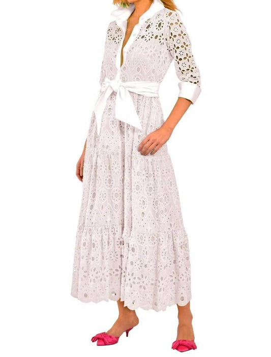 Gretchen Scott - La Di Da Little Bo Peep Eyelet Dress