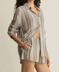 Z Supply - Perfect Striped Button Up Shirt