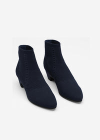 Eileen Fisher Women's Purl Stretch Bootie in black - women's shoe - view 5