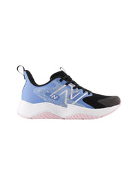 New Balance Kid's Rave Run V2 Shoes in black blue - kids' sneaker