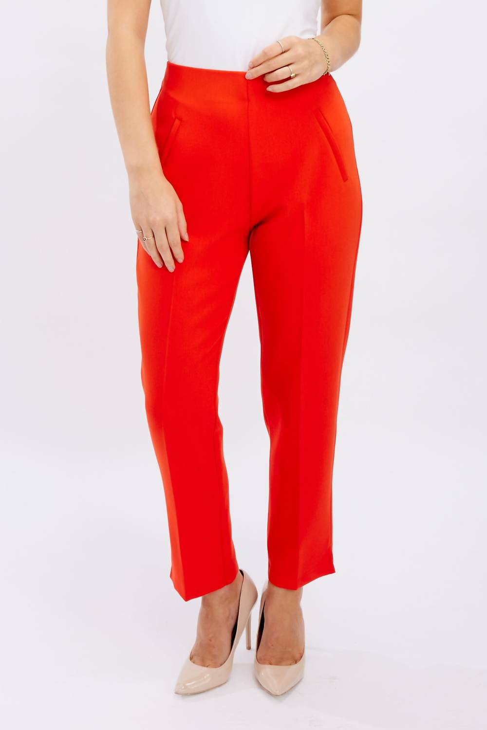 Frank Lyman - Slim High-waisted Trousers