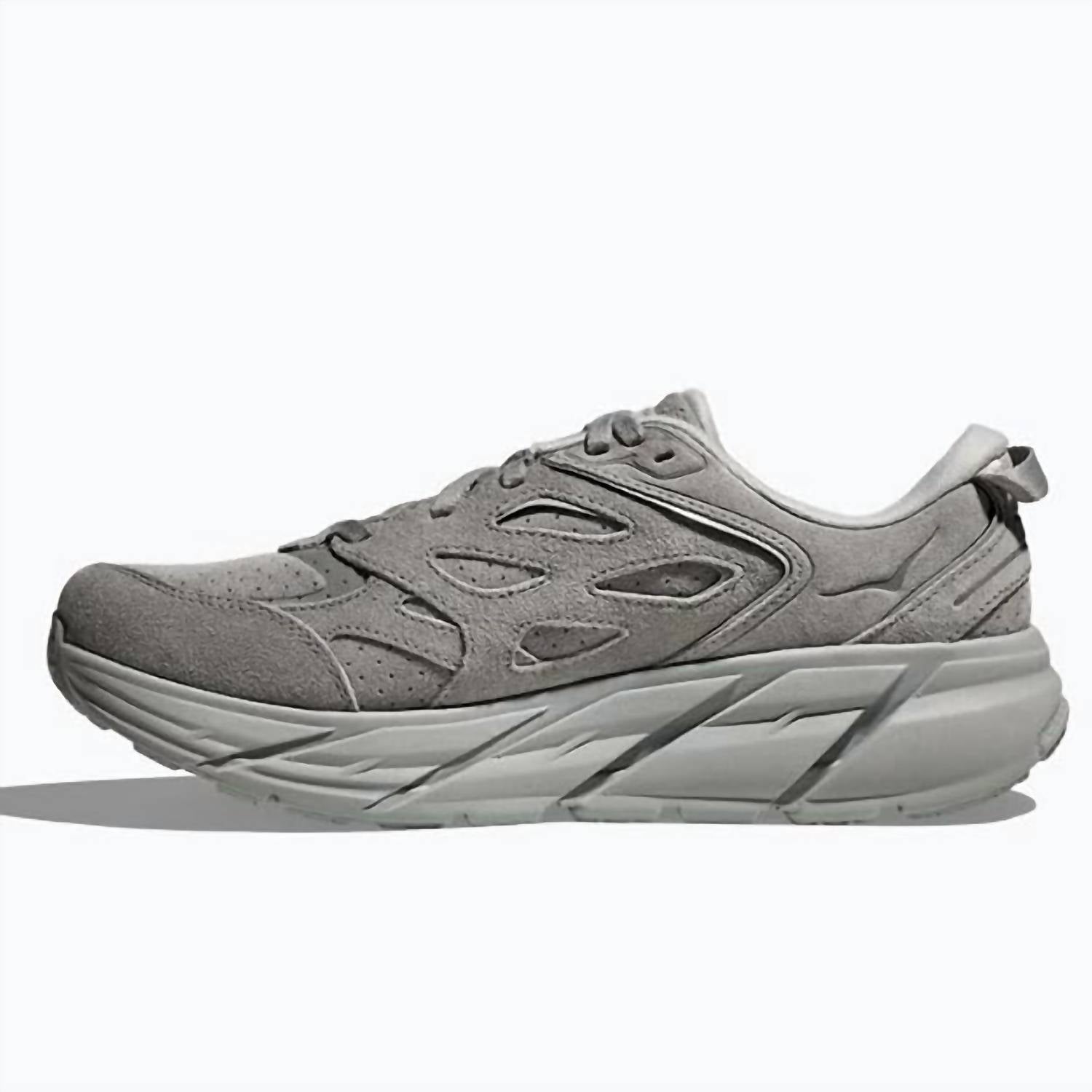 Hoka - Unisex - Clifton L Suede Shoes