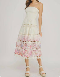 Strut & Bolt - Lena Eyelet Midi Dress