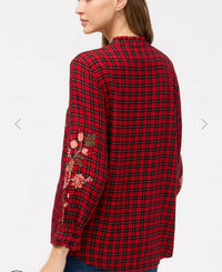 Johnny Was - penellope ruffle collar blouse