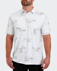 Waggle Golf - Tight Lines Polo