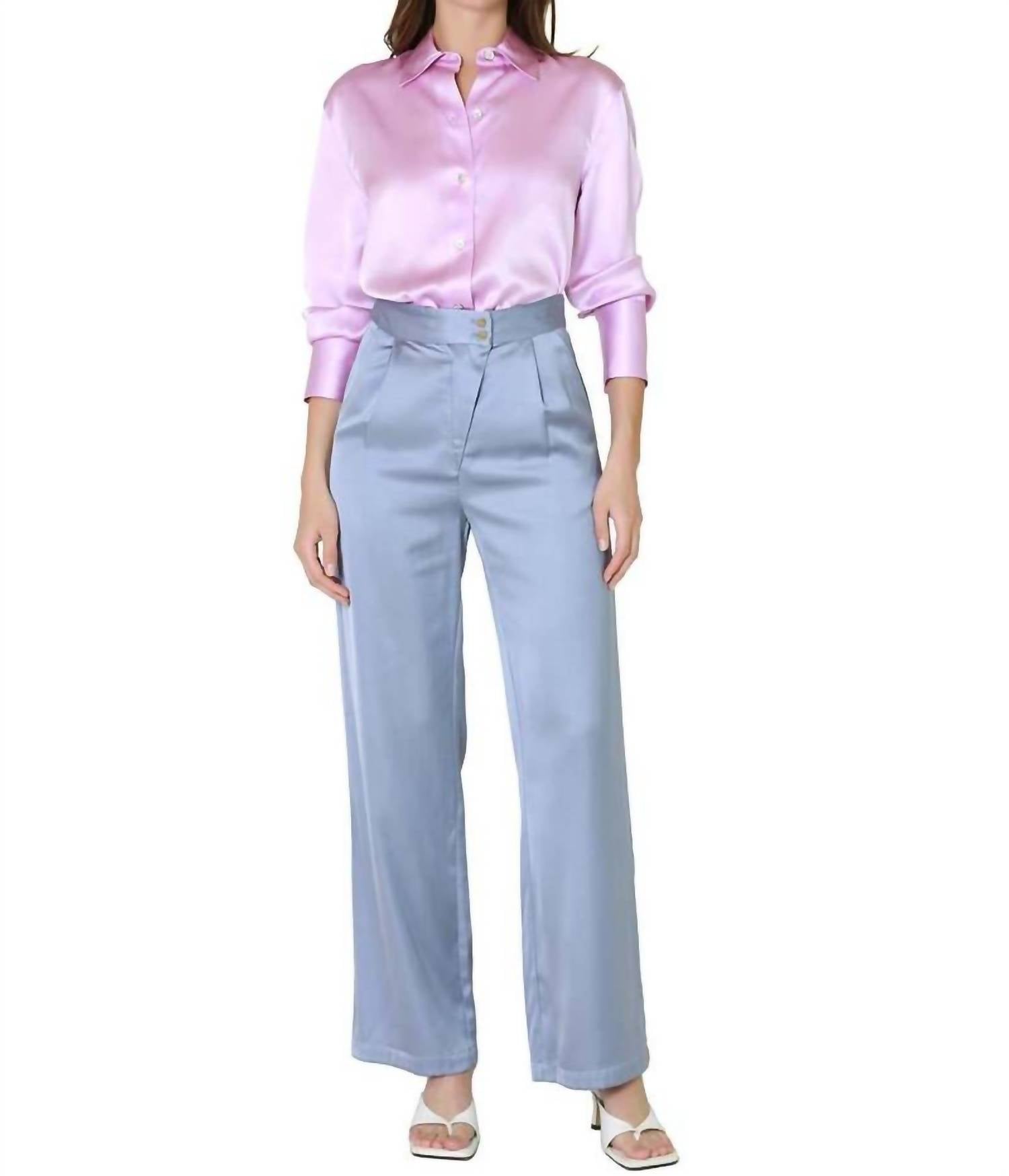 Crescent - Satin Twill Pants