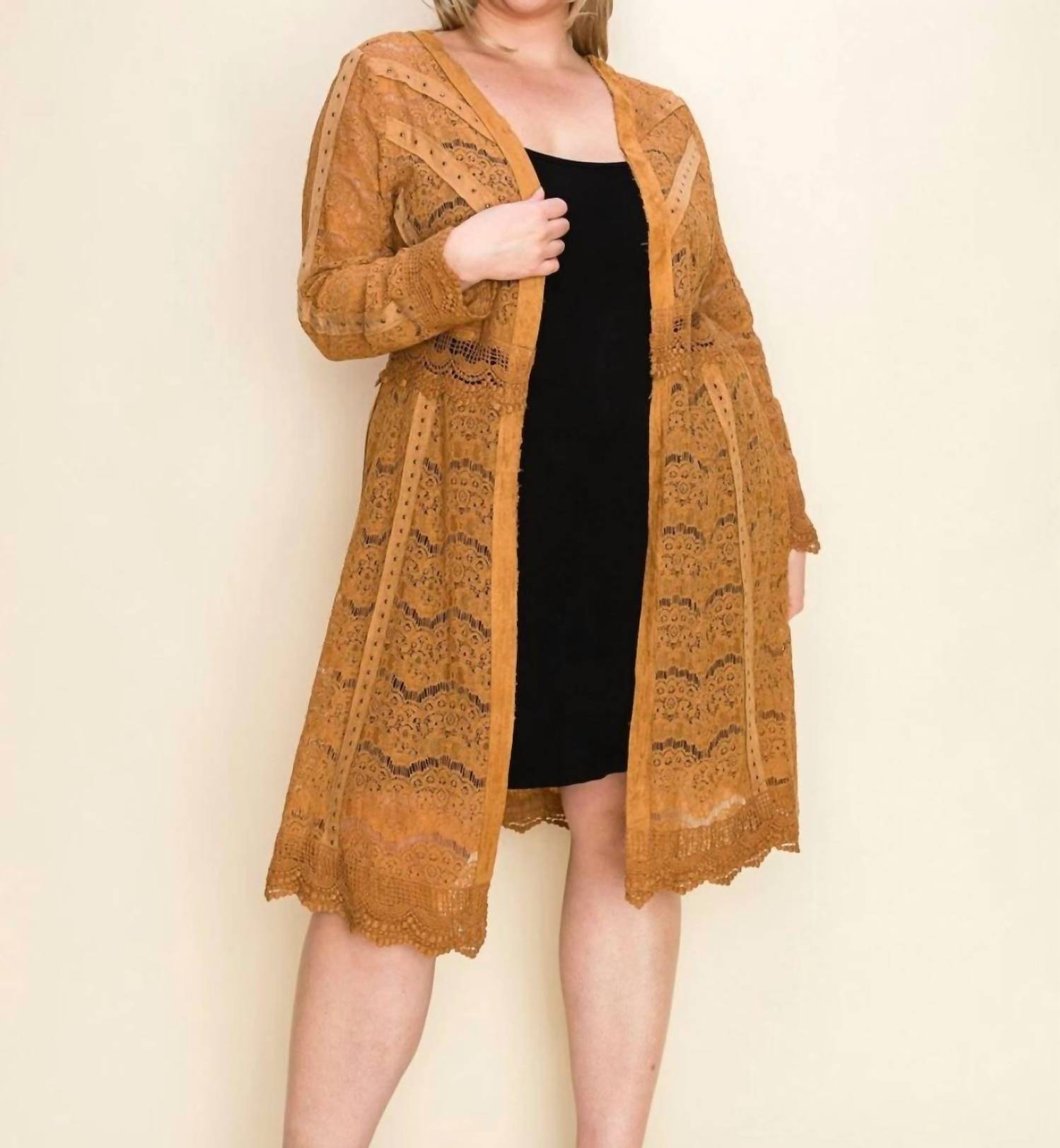 Vocal Apparel - Myla Lace Cardigan