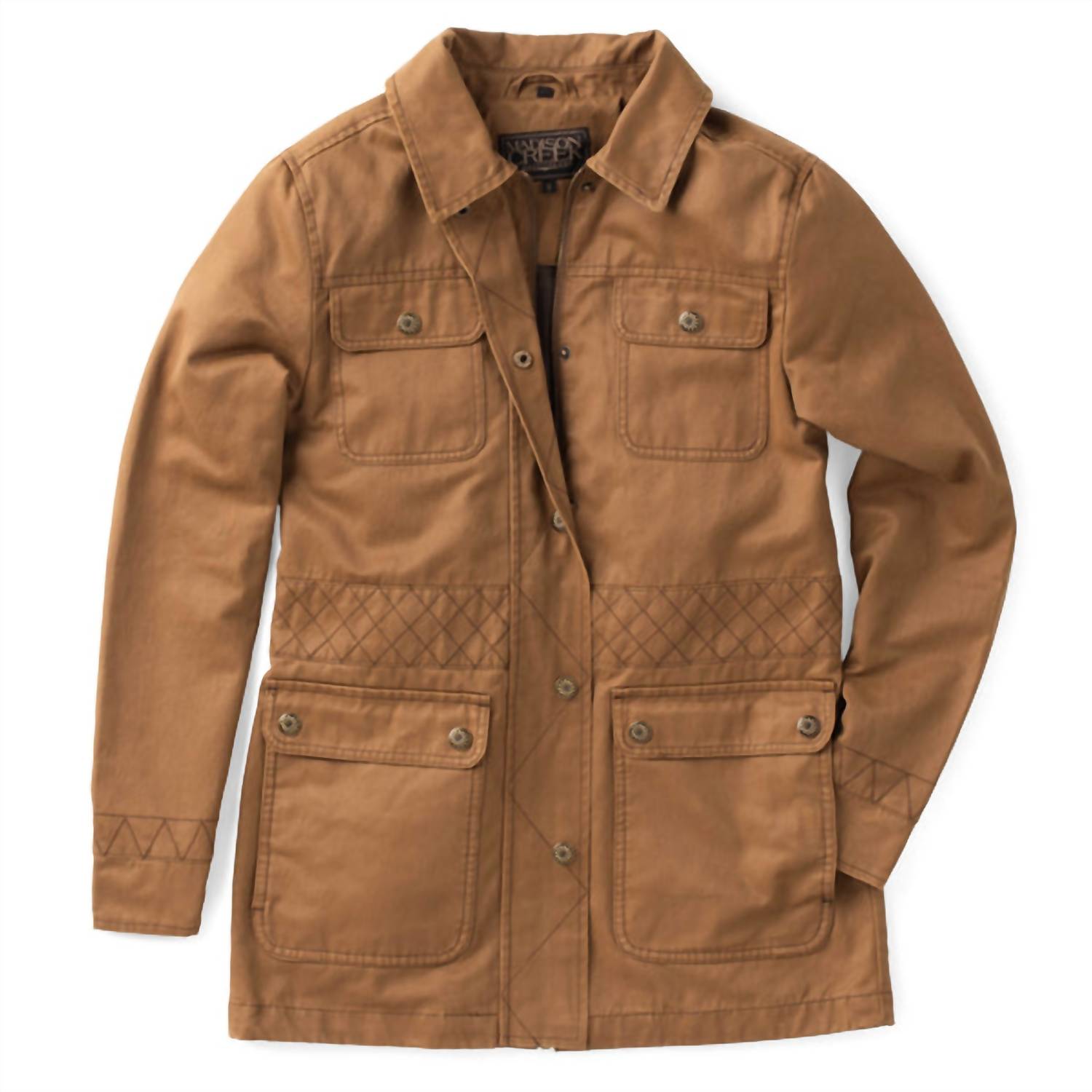Madison Creek Outfitters Hayes Safari Jacket in tan - women's jacket - view 4