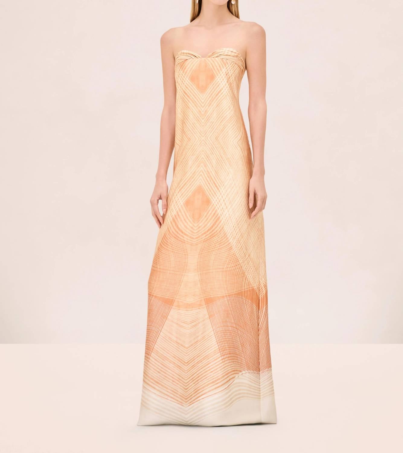 Alexis - Dianne Strapless Maxi Dress