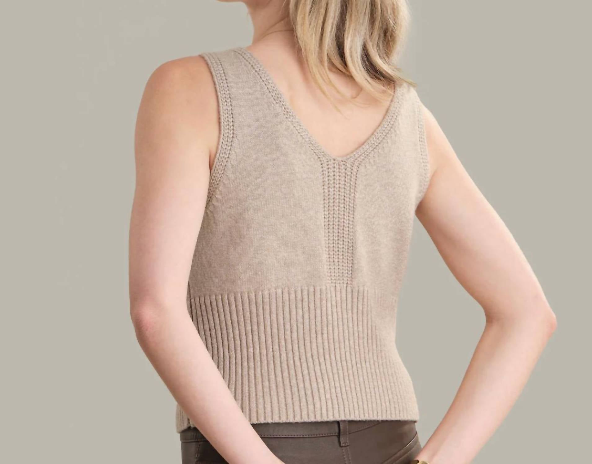 525 America - Brynn V Neck Tank Top