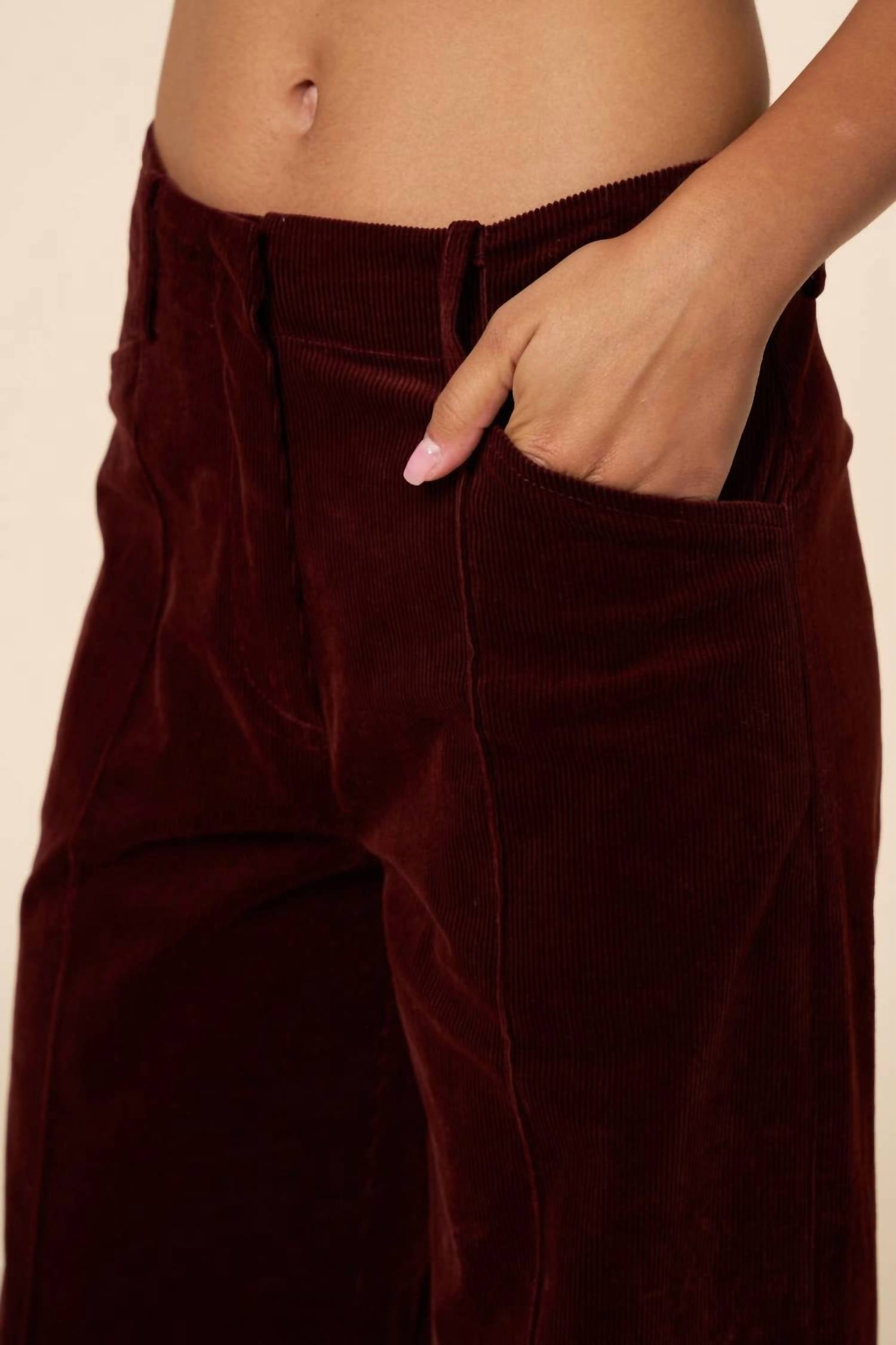 Lalavon - Lindy Corduroy Pants