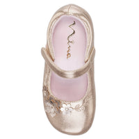 Nina Girls Elodee Dress Shoes in platino shimmer - kids' shoe - view 5