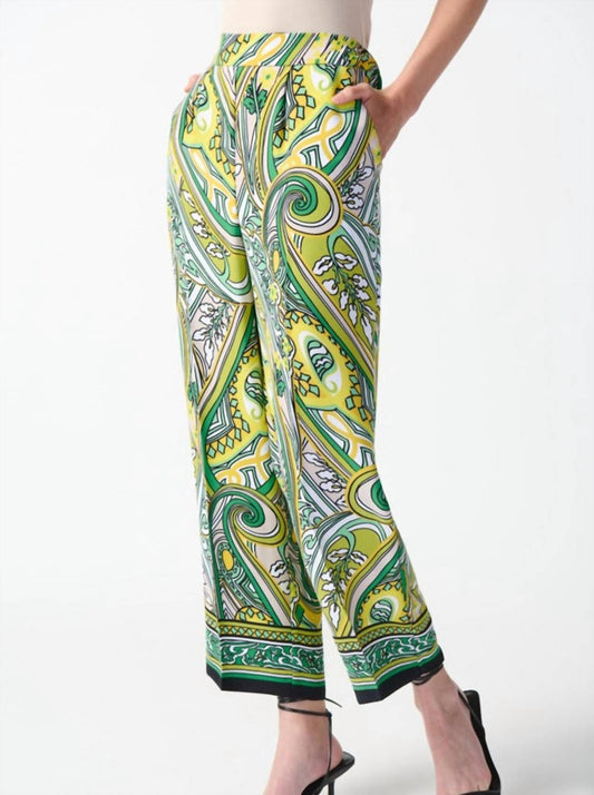 Joseph Ribkoff - Paisley Print Pant