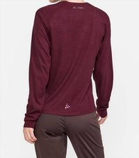 Craft Sportswear - Women's Adv Trail Wool Wind Long Sleeve Tee