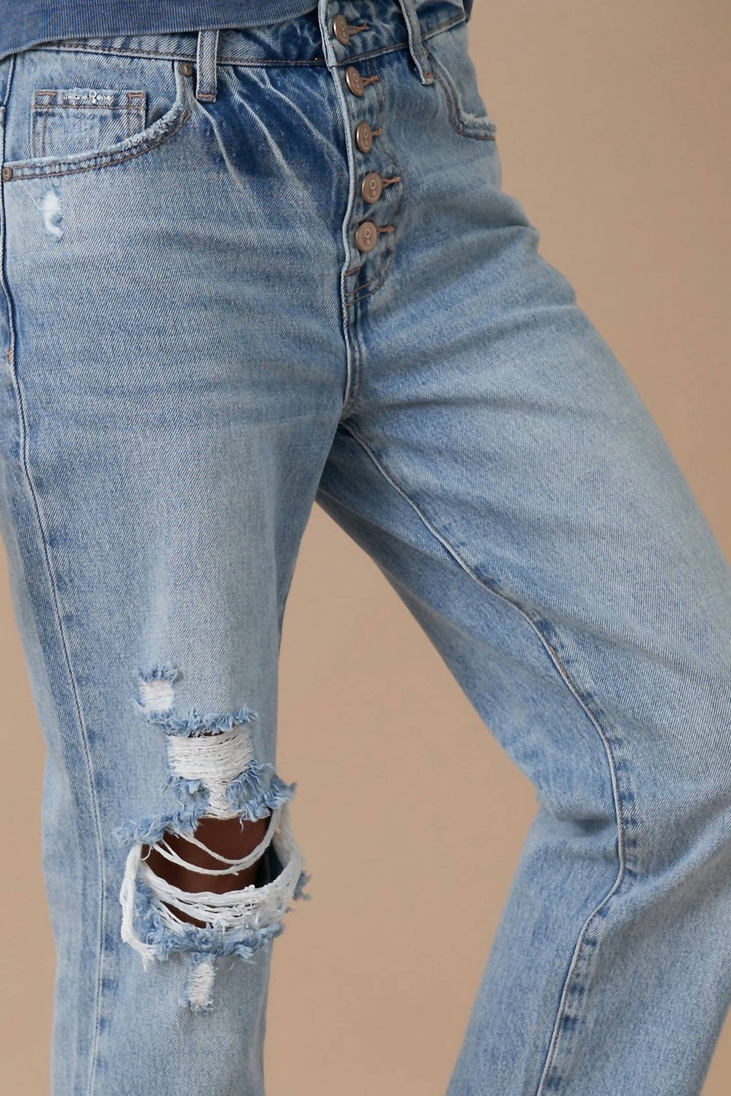The Denim Lab - Cuffed Cuties Rolled Up Boyfriend Jeans