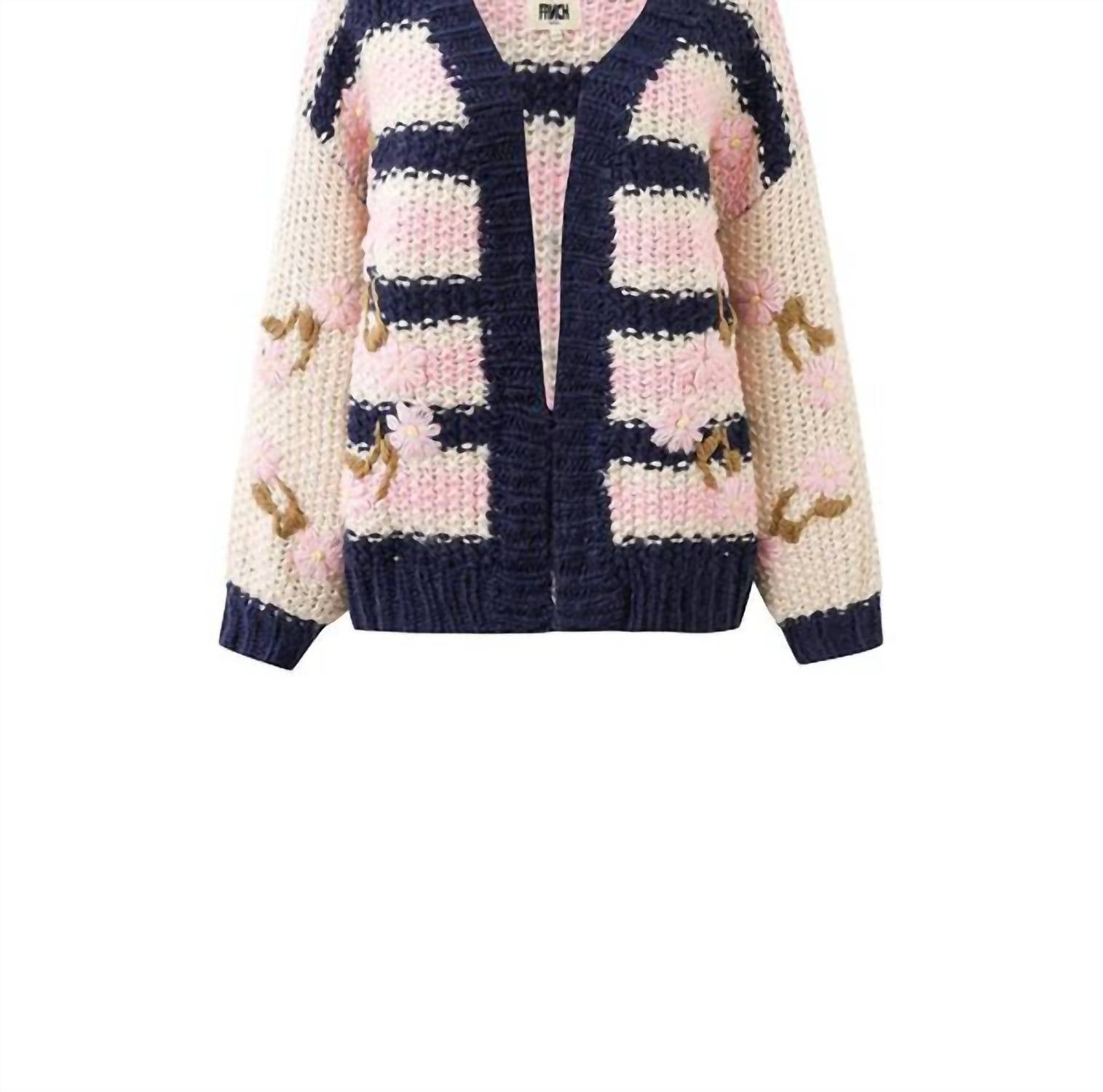 Frnch - Dahlia Striped Cardigan