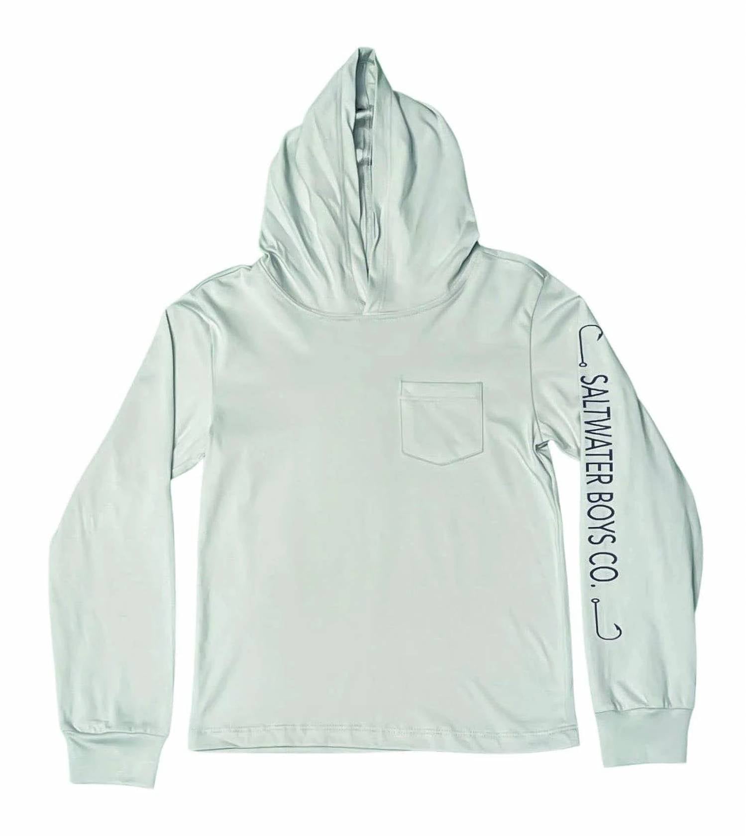 Saltwater Boys Co. - Kids Graphic Long Sleeve Pocket Hoodie