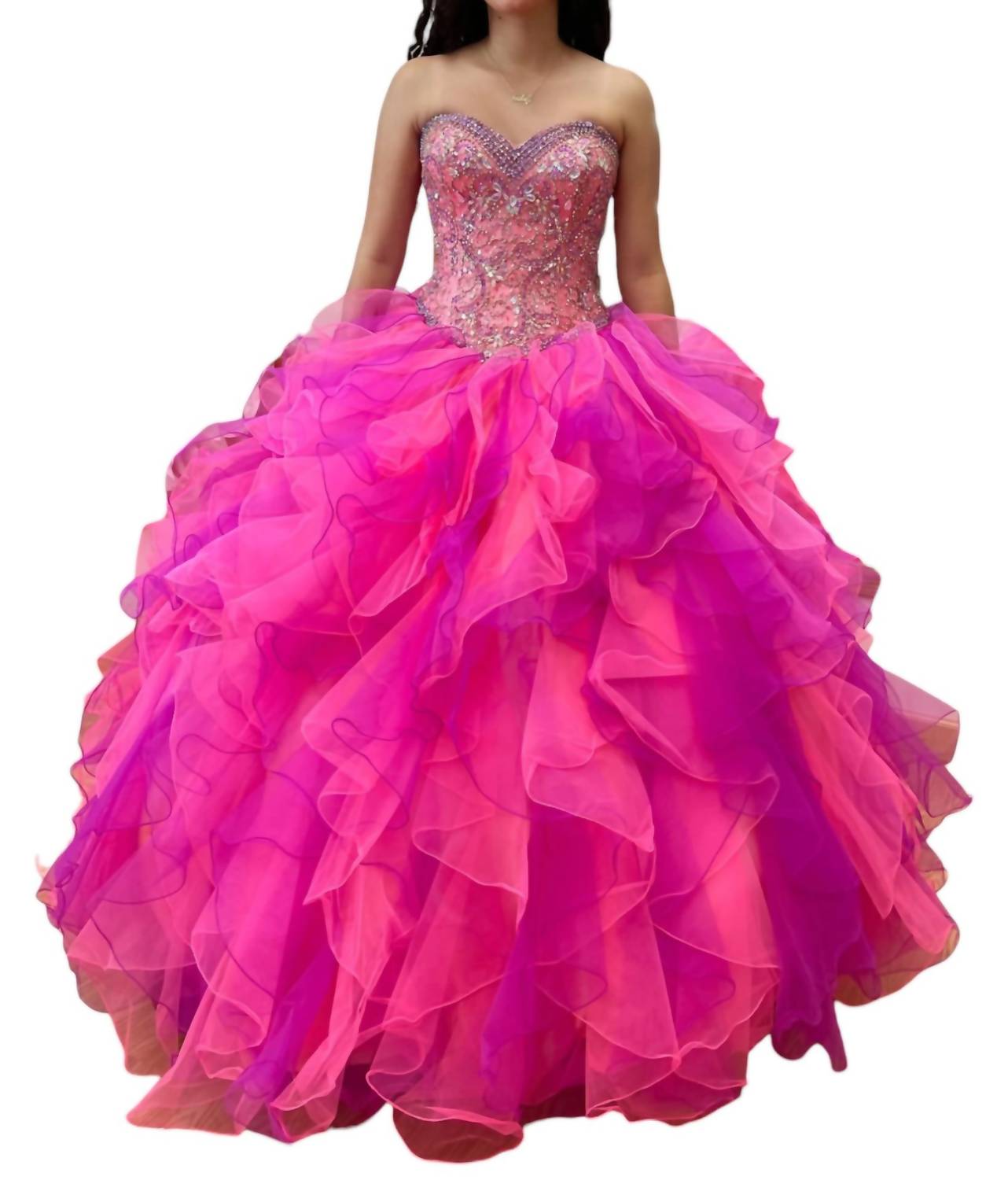House Of Wu - Strapless Quinceañera Dress