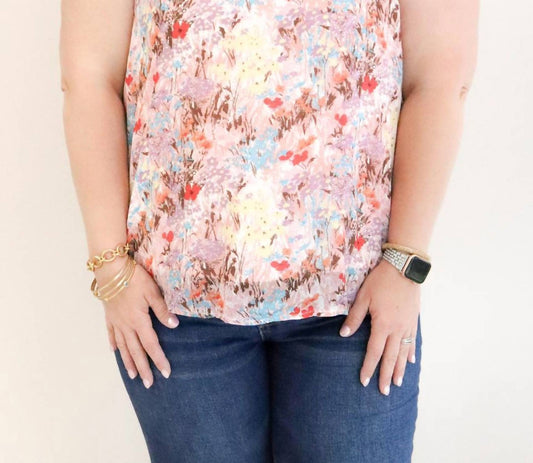 YORYO CHIFFON FLORAL TOP