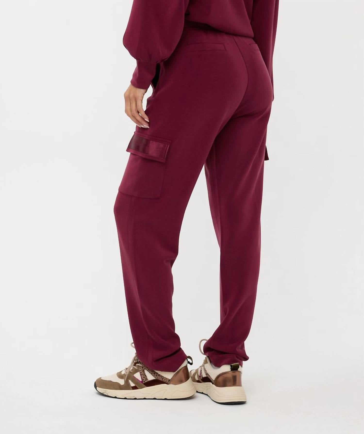 Esqualo - Trouser Cargo Satin