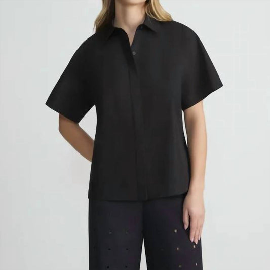 Lafayette 148 - Short Sleeve Shirt