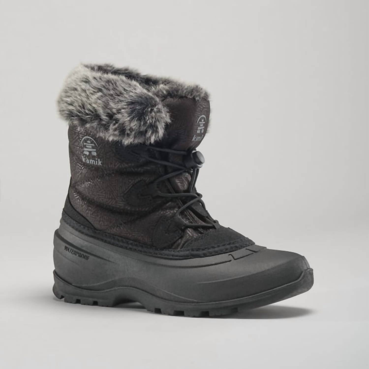 kamik Women's Momentum L2 Winter Boots in black - women's shoe