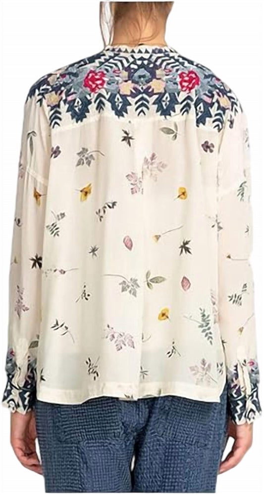 Johnny Was - Women's Nostra Silk Blouse