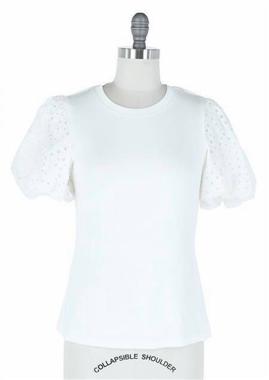 Women's Eyelet Lace Top