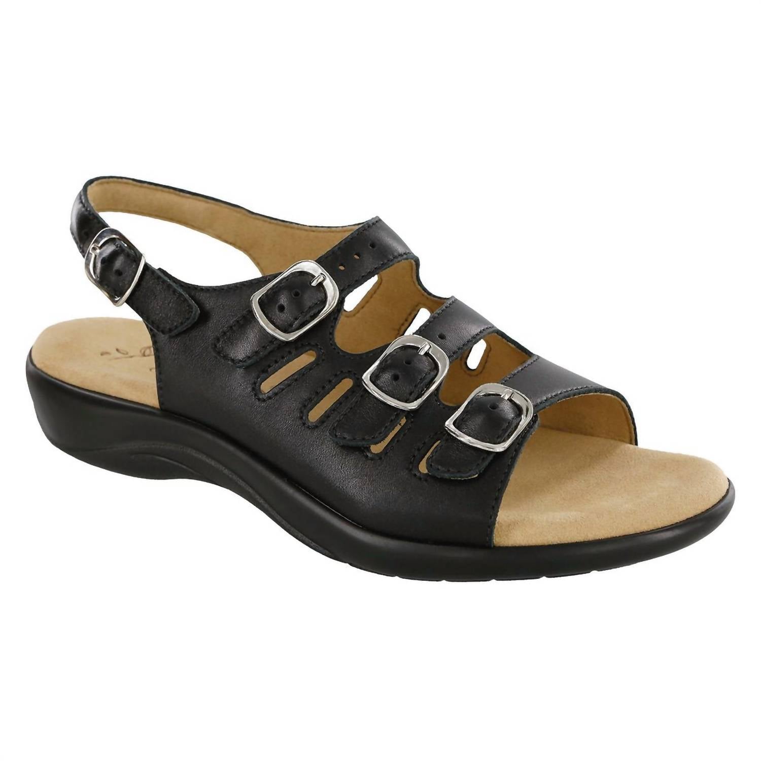 SAS Women's Slingback Sandal in black - women's sandal
