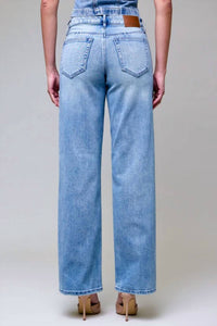 Hidden - Logan Mid Rise Relaxed Jeans