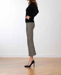 Avenue Montaigne Leo Flare Cut Pants in prestige - women's pants - detail view