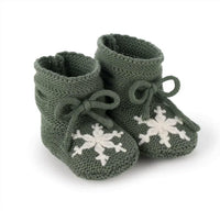 Elegant Baby - Infant Baby Snowflake Booties