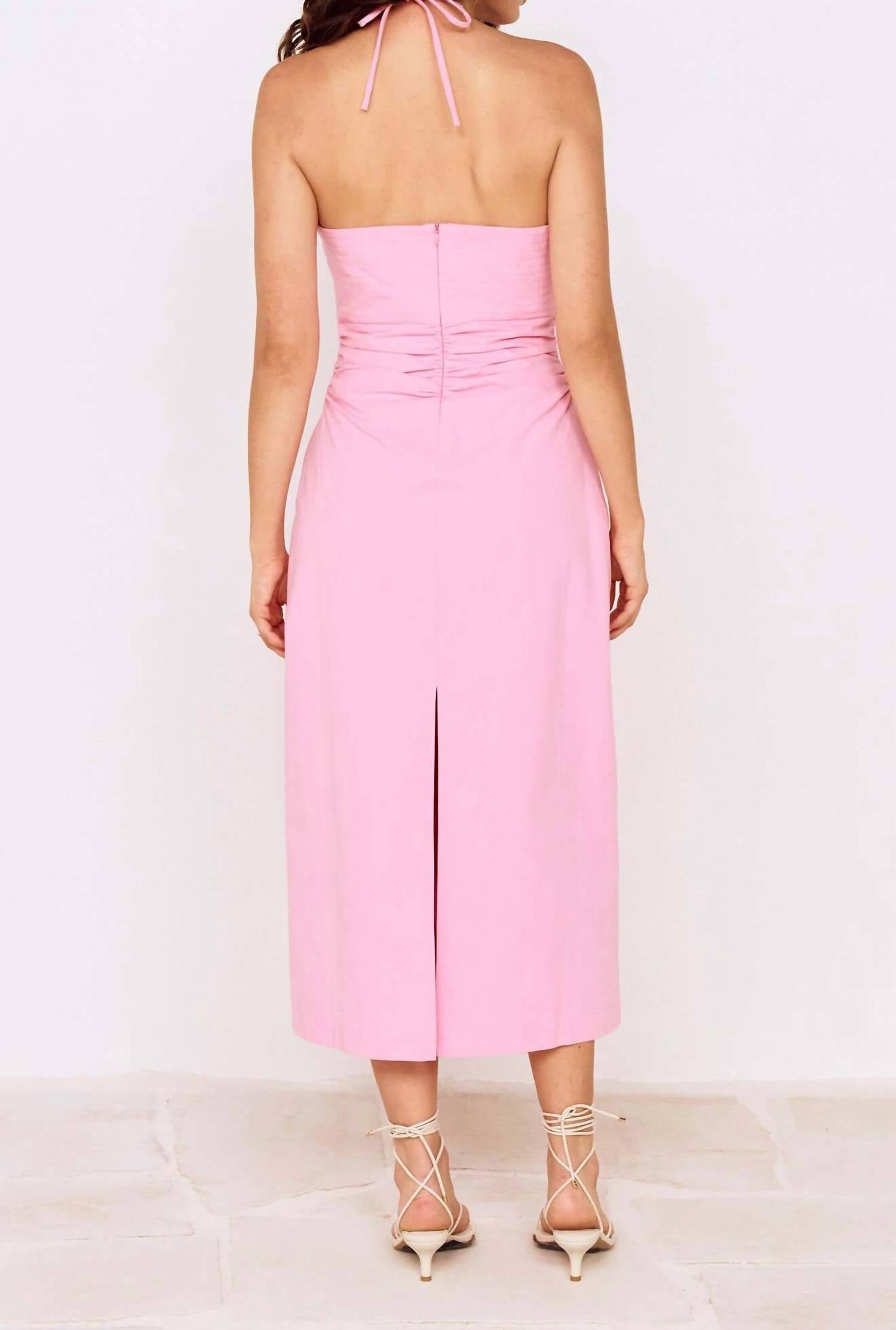 Minkpink - Gaia Halter Midi Dress